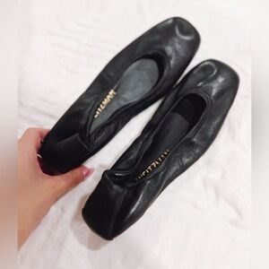 NEW STUART WEITZMAN 8.5 LEATHER BALLET FLAT